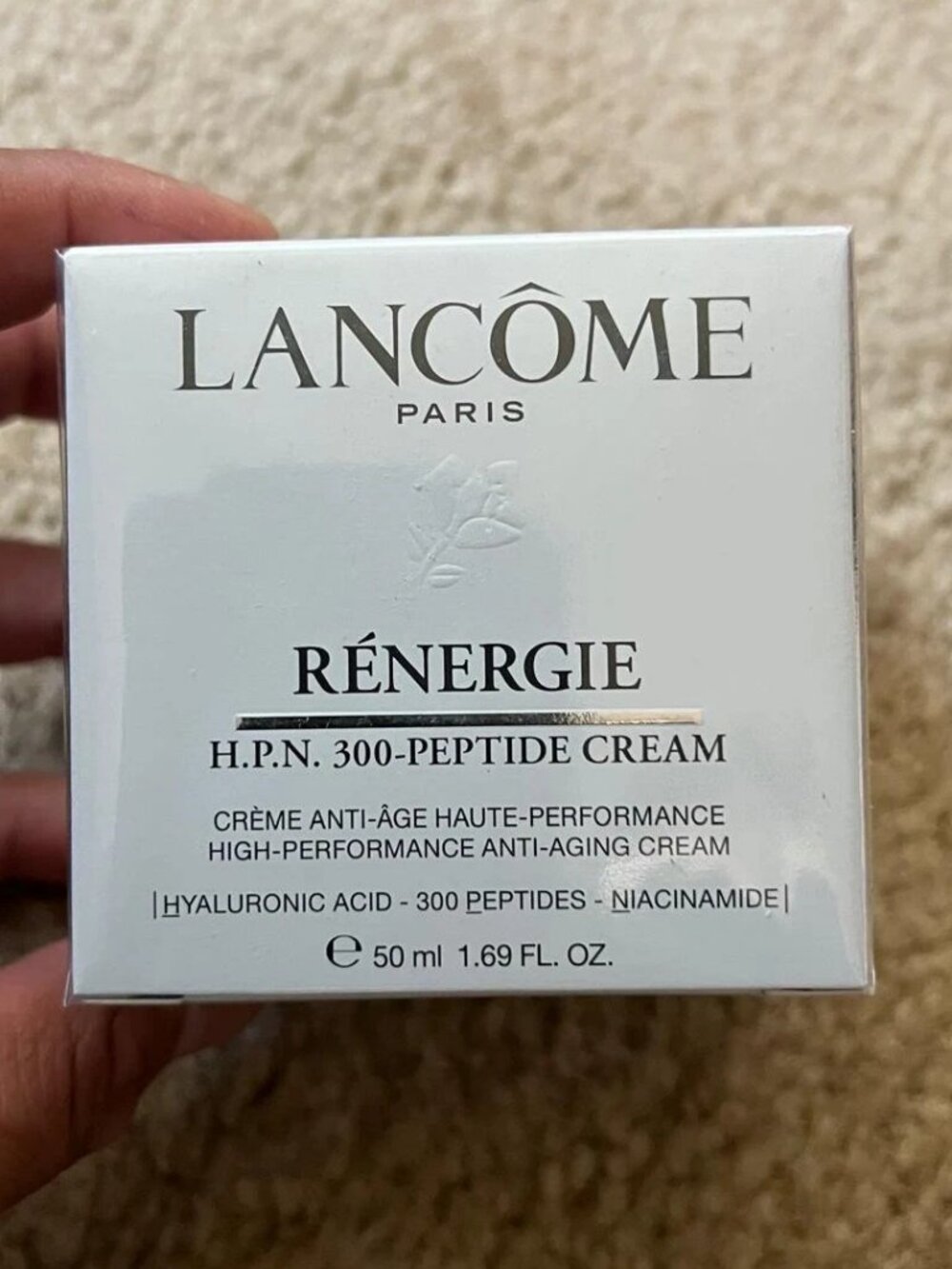 Lancôme Rénergie H.P.N. 300-Peptide Cream 1.69 oz / 50ml New Sealed Anti-Aging